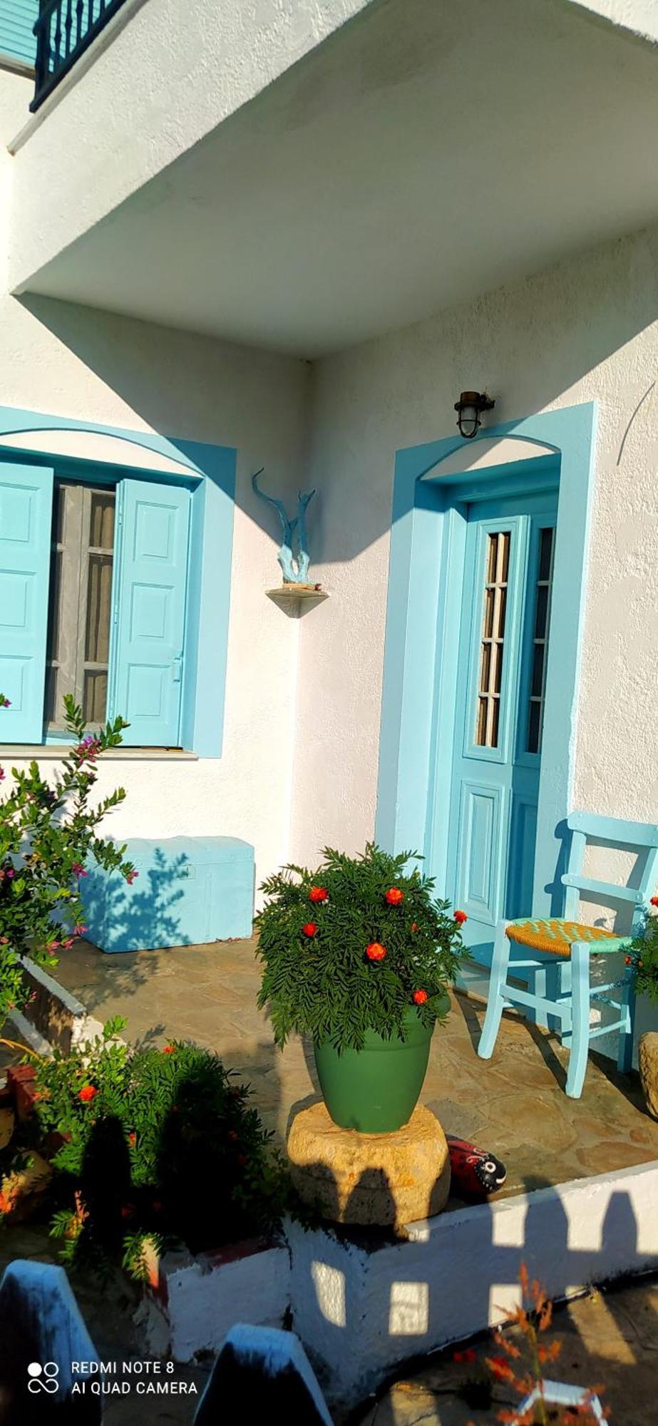 Appartement Socrates Sea View à Kampos Marathokampou Extérieur photo